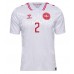 Echipament fotbal Danemarca Joachim Andersen #2 Tricou Deplasare European 2024 maneca scurta